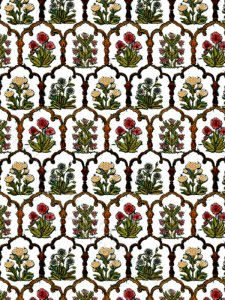 (image for) 1/2" Botanical "Stained Glass" Sheets for Dollhouses