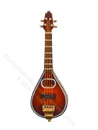 (image for) Miniature Mandolin with Case for Dollhouses