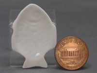 (image for) Miniature White Ceramic Fish Dish