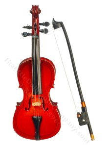 (image for) Miniature 4.75" Cello for Dollhouses