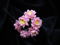 (image for) Miniature Bouquet of Light Pink Flowers for Dollhouses