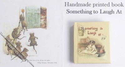 (image for) Miniature Book: 'Something to Laugh At'