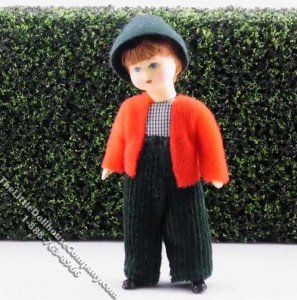 (image for) Andi Flexible Boy Doll by Erna Meyer for Dollhouses