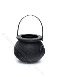 (image for) Miniature 3" Black Cauldron for Dollhouses