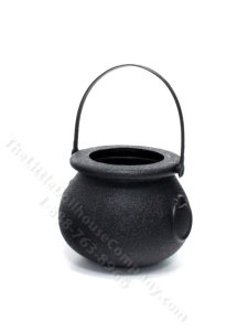 (image for) Miniature 3" Black Cauldron for Dollhouses
