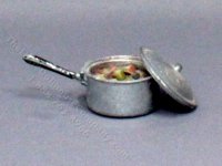 (image for) Miniature Pot of Stew for Dollhouses