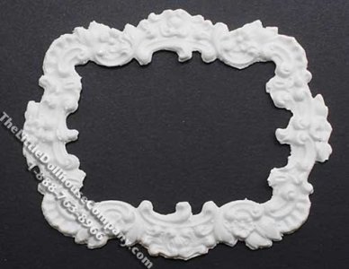 (image for) Dollhouse Scale Model Frame Applique