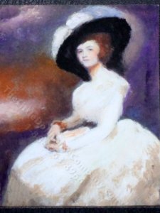 (image for) Miniature Portrait of a Woman by Larry Morganti