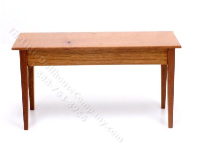 (image for) Miniature Oak Table for Dollhouses