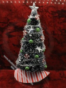 (image for) Miniature Christmas Tree Lolly Pop Trimmings