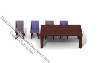 (image for) 3/4 Scale Contemporary Furniture Collection for Dollhouses