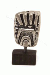 (image for) Miniature Abstract Silver Statuette