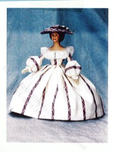 (image for) "Chloe" Dress Doll Clothes Pattern