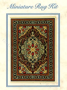 (image for) Miniature Oriental Rug Kit for Dollhouses by Liz Kennedy