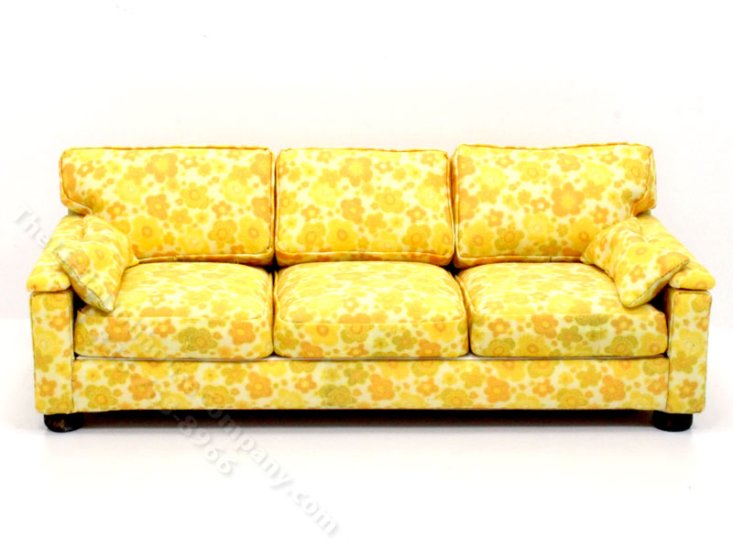 (image for) Miniature 'Married with Children' 1970s Sofa by Judith Blondell