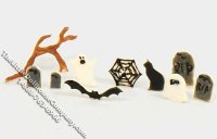 (image for) Mold for Making Halloween Cookies for Dollhouses