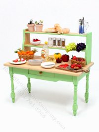 (image for) Miniature Food Preparation Table by Pierluigi