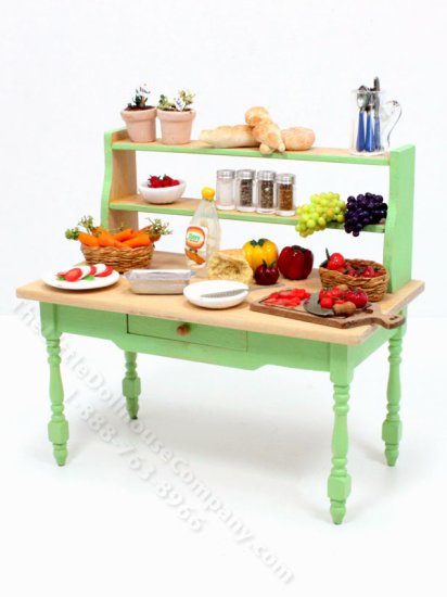 (image for) Miniature Food Preparation Table by Pierluigi