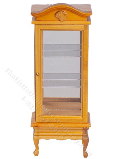 (image for) Miniature Three Level Display Cabinet in Oak