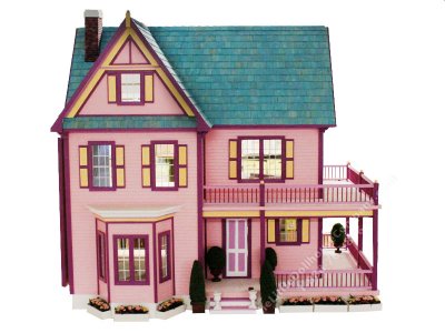 (image for) Assembled Victoria's Farmhouse With Finished Exterior