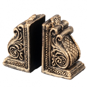 (image for) Pair of Scroll Bookends