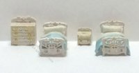 (image for) 1/144" Scale 4pc Victorian Children's Bedroom Kit