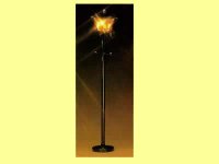 (image for) Dollhouse Scale Model Post Lamp, Black