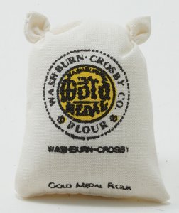 (image for) Miniature Bag of Flour for Dollhouses