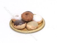 (image for) Miniature Plate of Doughnuts
