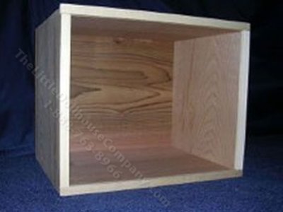 (image for) Real Wood Room Boxes with Plexiglass Front - 3 Sizes (1pc)
