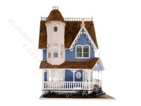(image for) Vintage Assembled Pierce Dollhouse