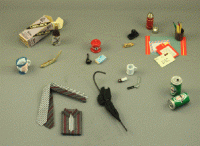 (image for) Dollhouse Miniature Men's Accessories Set