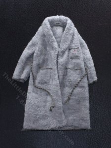 (image for) Miniature Grey Terry Cloth Bathrobe by Judith Blondell