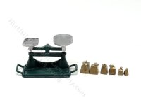 (image for) Miniature Set of Scales for Dollhouses