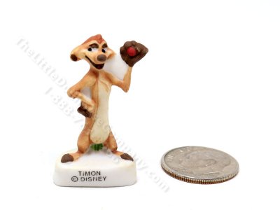 (image for) Miniature Collectible Disney "Timon" Fève Figurine for Dollhouses