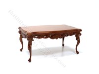 (image for) Miniature 7 Pc. Walnut Dining Set