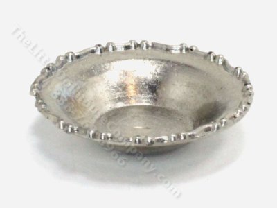 (image for) Miniature Silver Coloured Bowl for Dollhouses