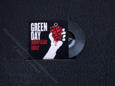 (image for) Miniature Green Day "American Idiot" Vinyl Record
