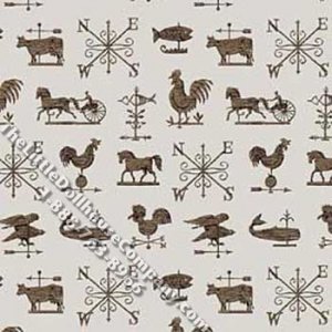 (image for) Gray Chicken Feed Pattern Miniature Wallpaper for Dollhouses