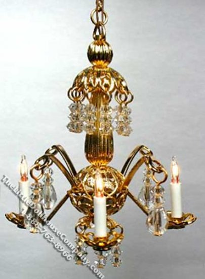 (image for) Miniature 12 volt Alexandra Chandelier