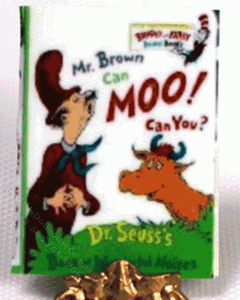 (image for) Miniature 'Mr. Brown Can Moo! Can You?' by Dr.Seuss