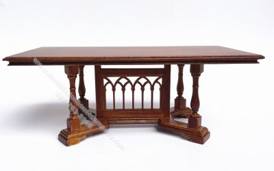 (image for) Miniature Jacobean Tressle Table 1603 for Dollhouses
