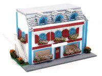 (image for) 1:144 Scale Victorian Store Assembled Dollhouse