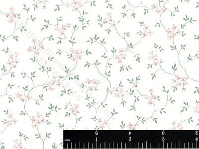 (image for) Cherry Blossoms Miniature Wallpaper for Dollhouse