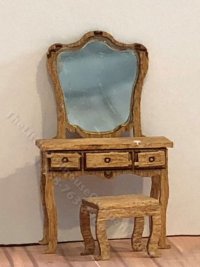 (image for) 1:48 Scale Victorian Dressing Room Dollhouse Furniture