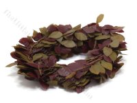 (image for) Miniature Autumn Red/Green Leaf Garland for Dollhouses