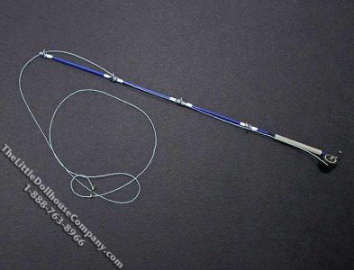 (image for) Miniature Fly Fishing Rod for Dollhouses