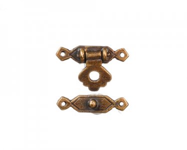 (image for) Miniature Trunk Lock for Dollhouse Scale Models