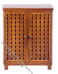 (image for) Miniature Bonaire Bathroom Floor Cabinet for Dollhouses