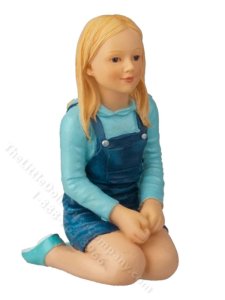 (image for) 1/12 Scale Jessie Resin Doll for Dollhouses
